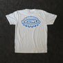 White Bubble Font Tee
