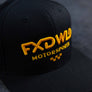 Black Classic Snapback - Yellow Logo