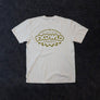 Cream Bubble Font Tee