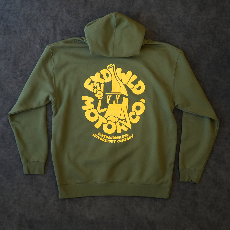 Army Green Banana Hoodie