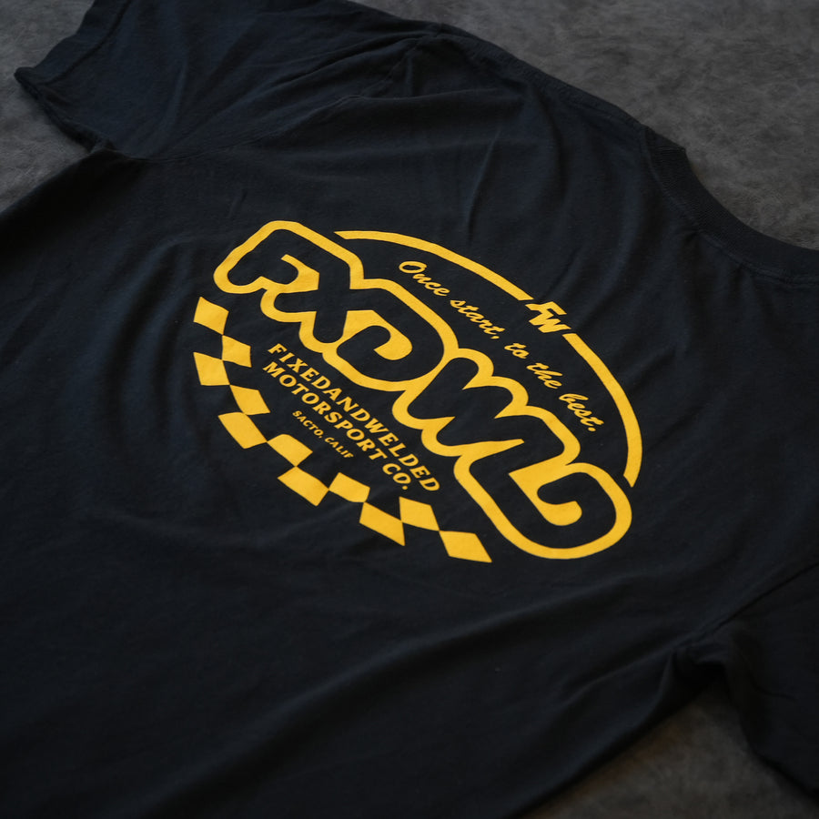 Black Bubble Font Shirt