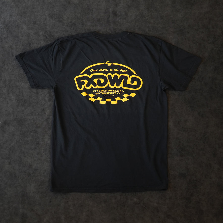 Black Bubble Font Shirt