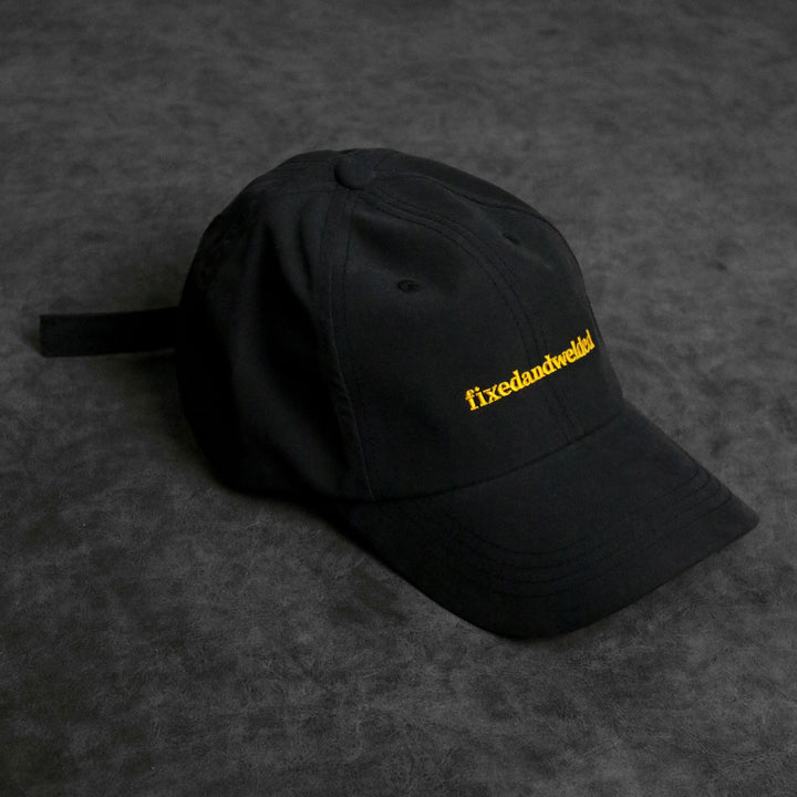 Black Suede Dad Hat