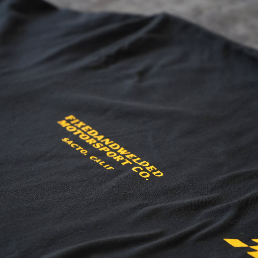 Black Bubble Font Shirt