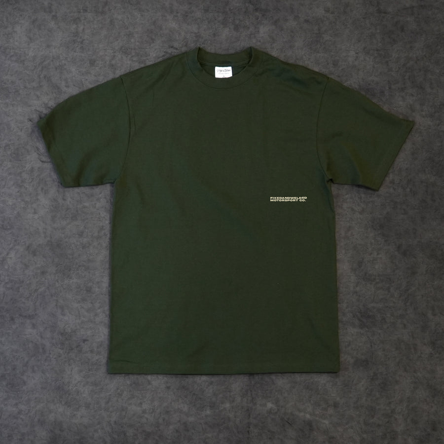 Hunter Green "Finish Line" Tee