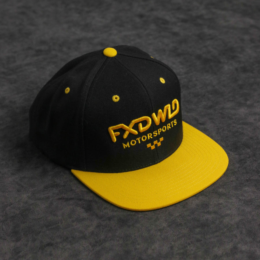 Black & Yellow Classic Snapback