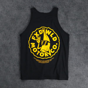 Banana Mascot Tank - black