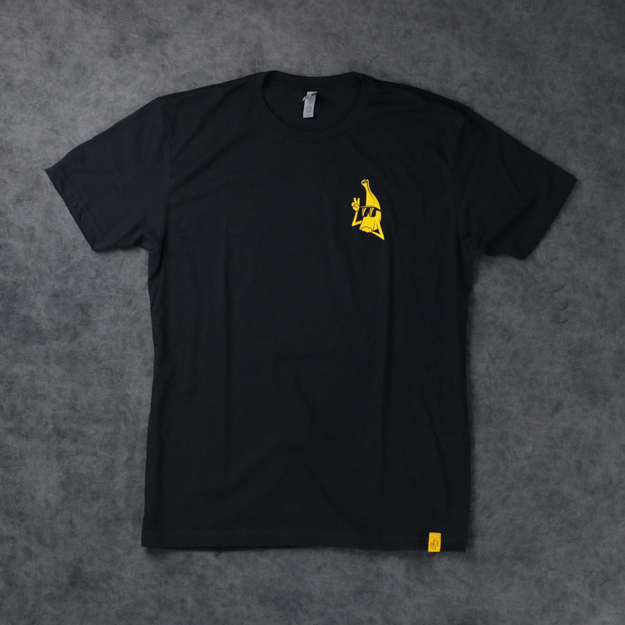 Banana Mascot Black Tee - (Small Only)