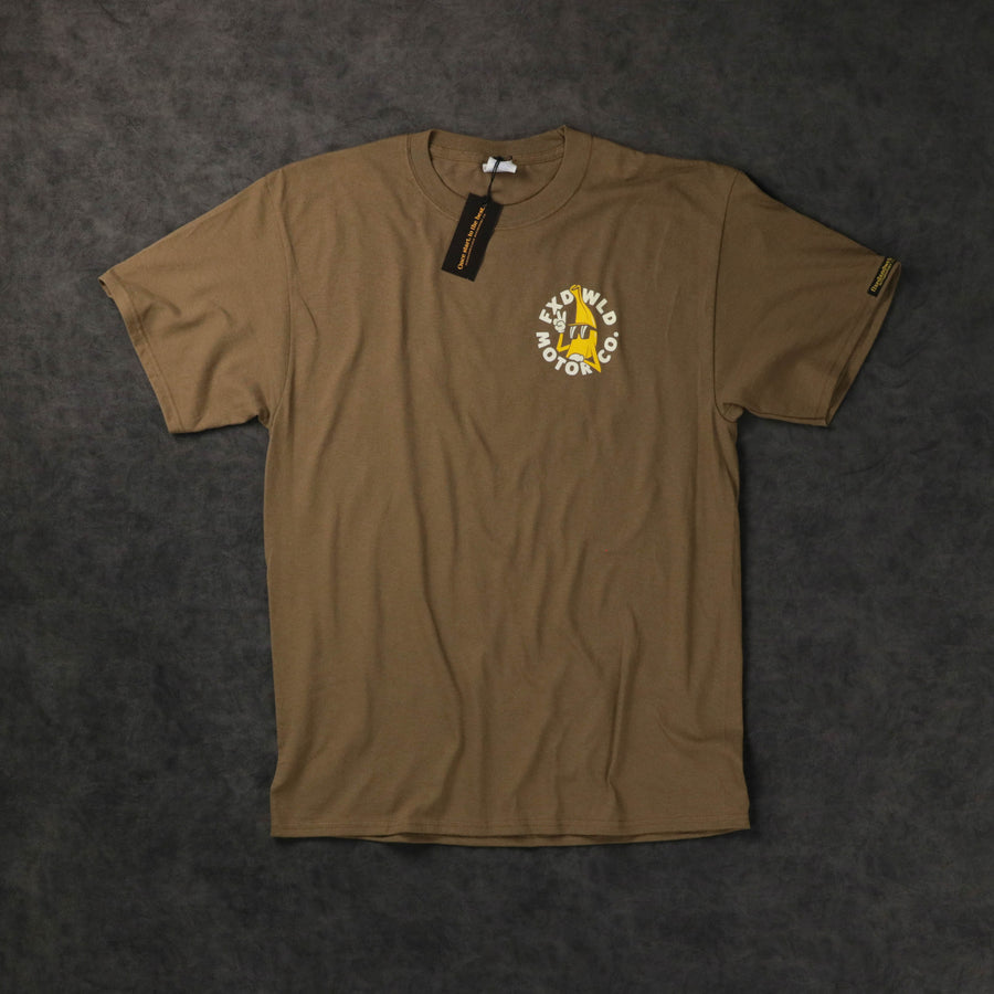 Banana Mascot Tee (V.2) - brown