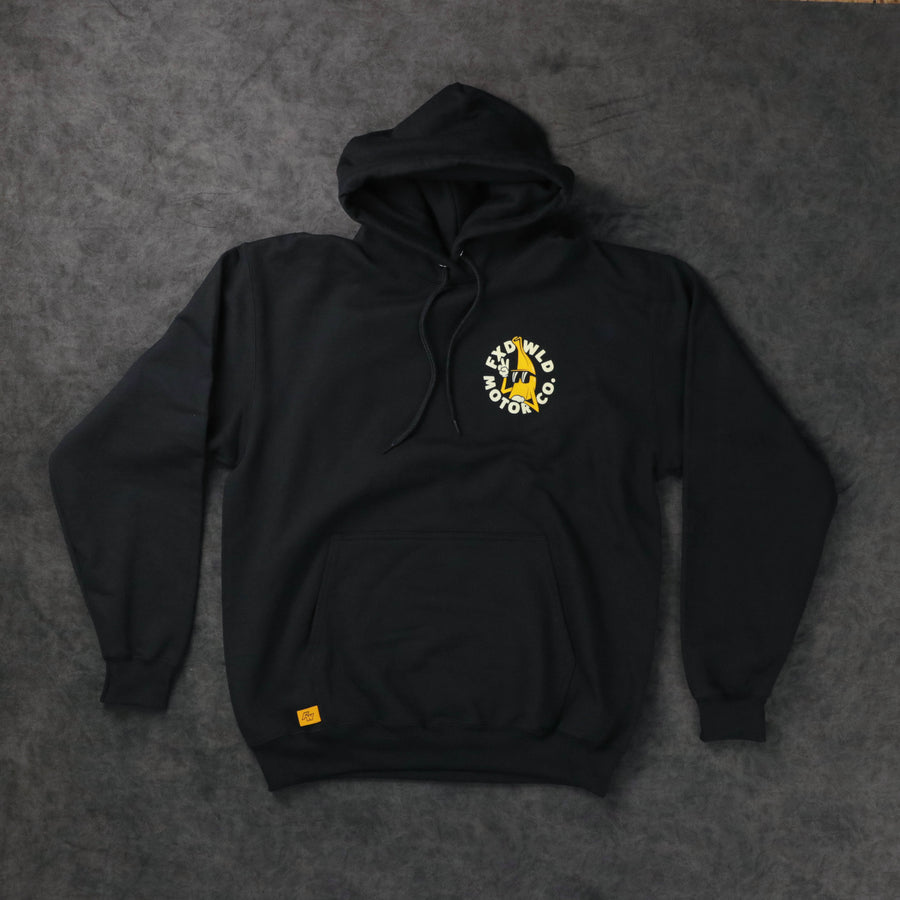 Banana Mascot Black Hoodie (V.2)