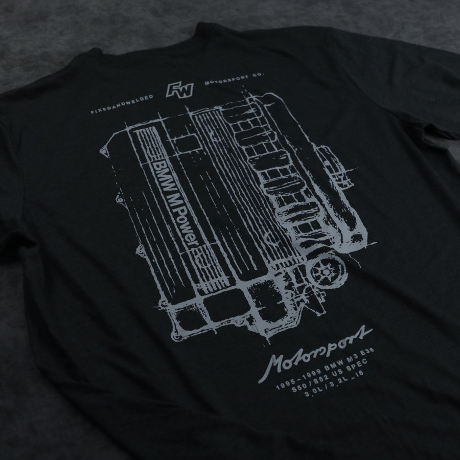 BMW E36 Engine Tee - (Small Only)