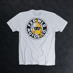 Banana Mascot Tee - white