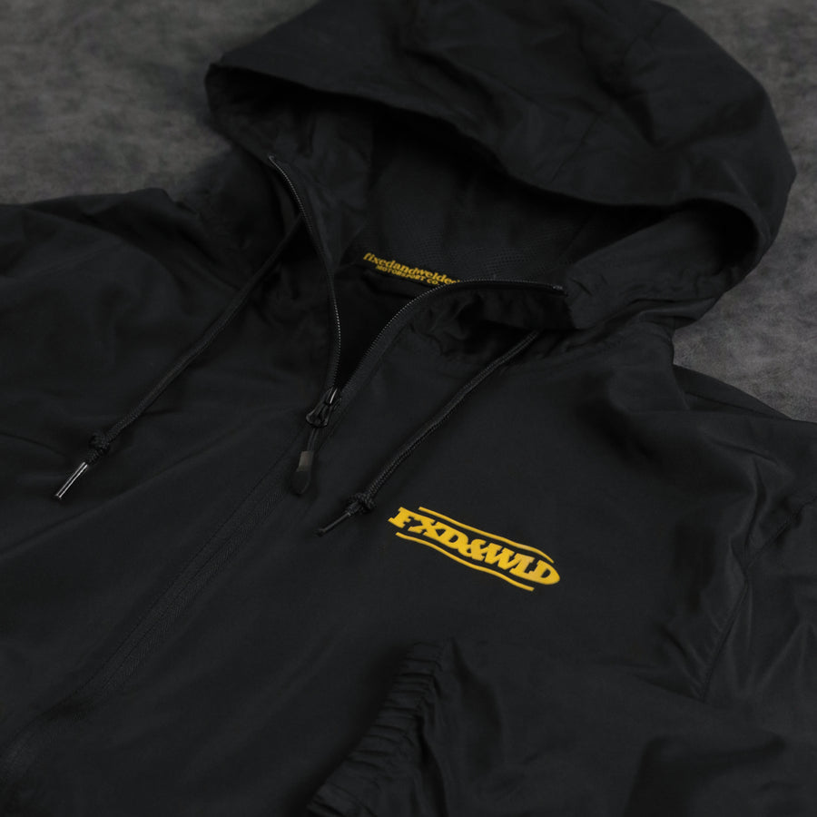 Hooded Zip-up Windbreaker - (Last One Size XL)